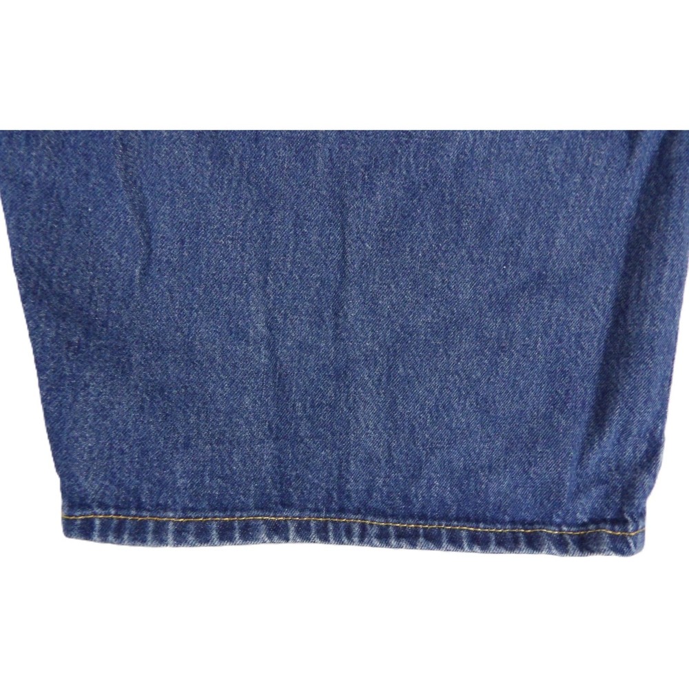Levis 569 Denim Shorts Men 42 Blue Loose Straight Baggy Jorts Red Tab Summer - Picture 7 of 16